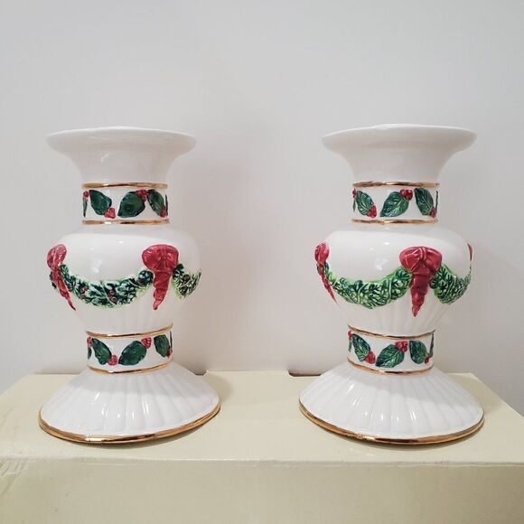 International Silver Co. White Candy Dish Candle - Picture 4 of 9